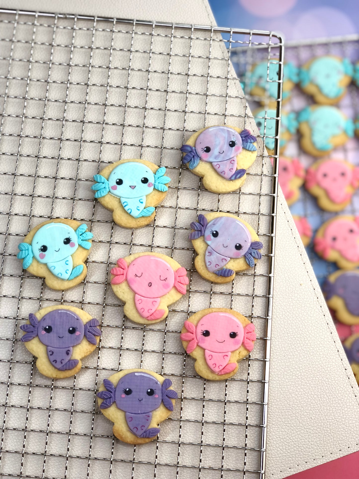 Axolotl Cookies