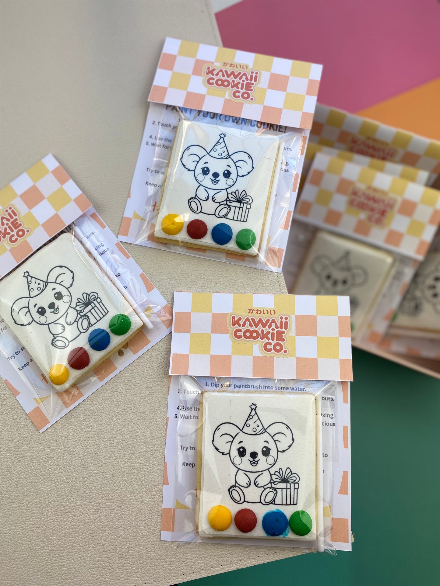 Paint Your Own Cookie Packs