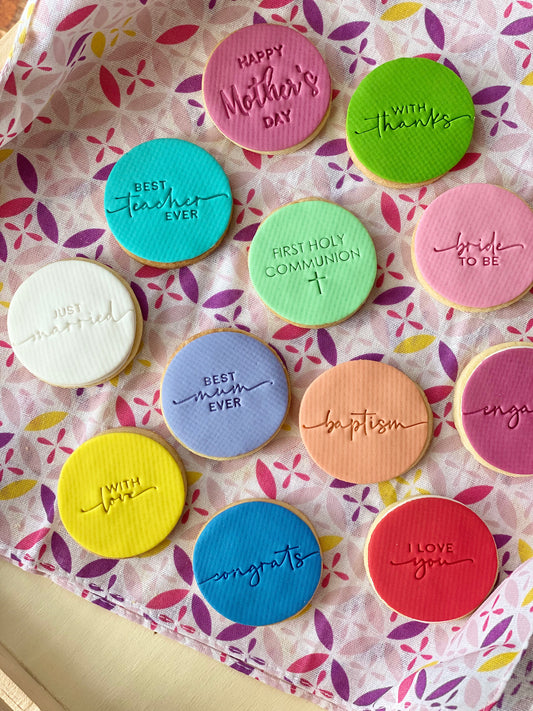 Stamped Message Cookies