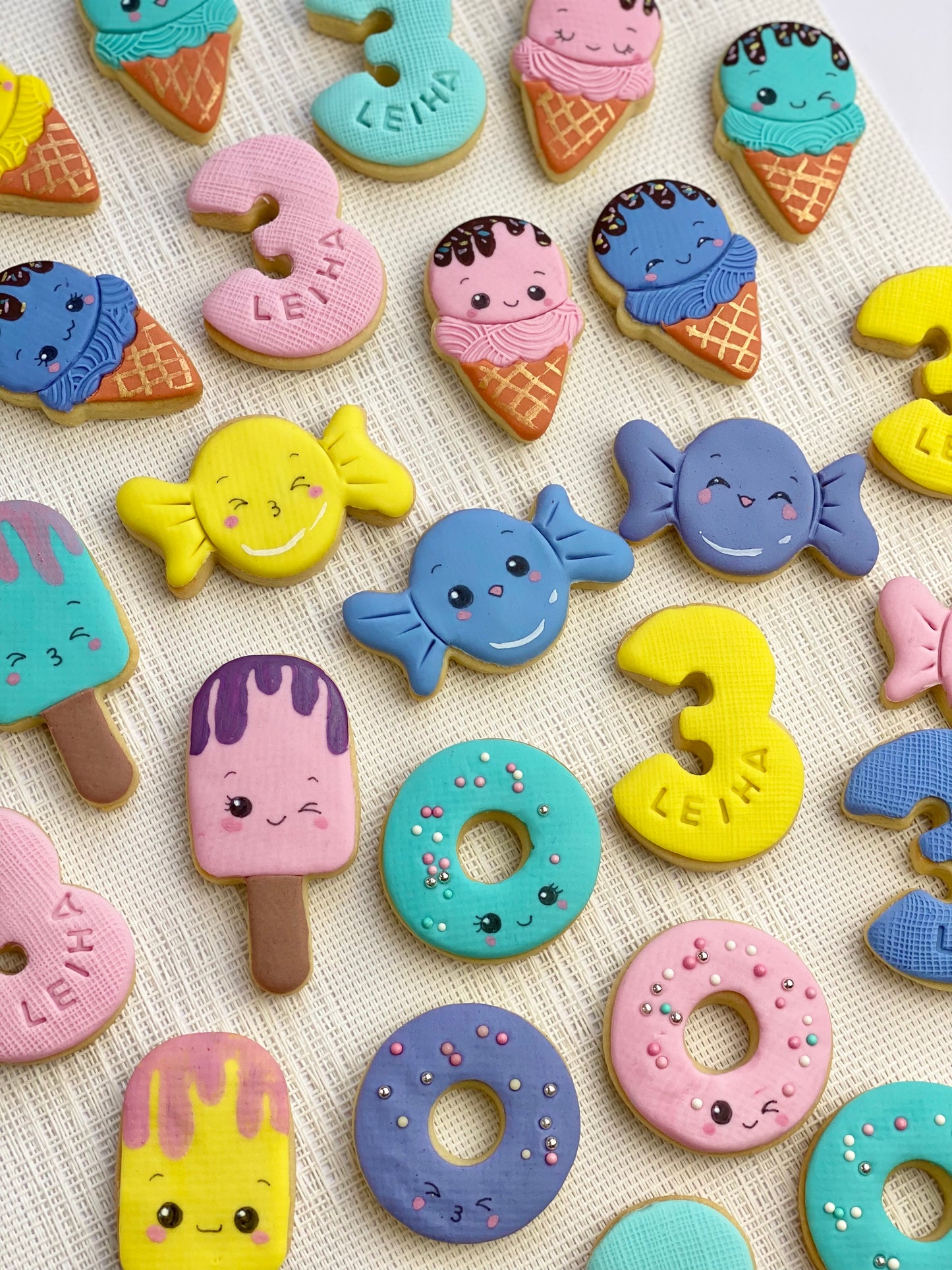 Candy Themed Cookies