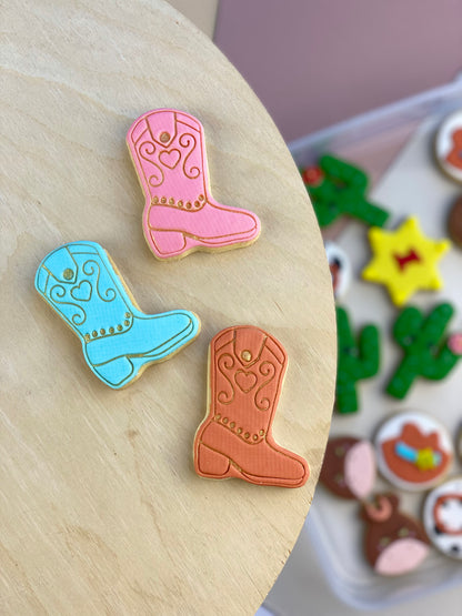 Cowboy/Cowgirl Rodeo Cookies