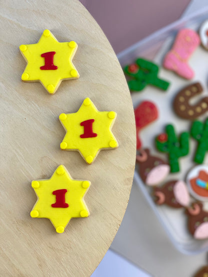 Cowboy/Cowgirl Rodeo Cookies