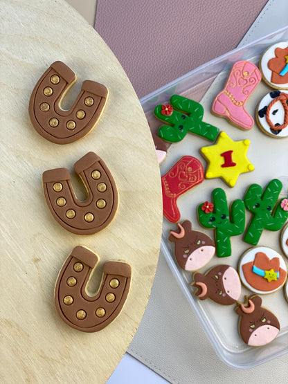 Cowboy/Cowgirl Rodeo Cookies