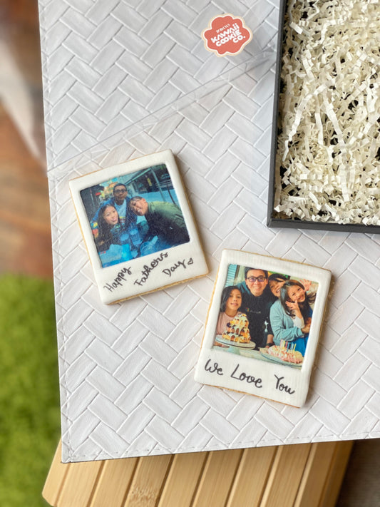 Father's Day Polaroid Cookie