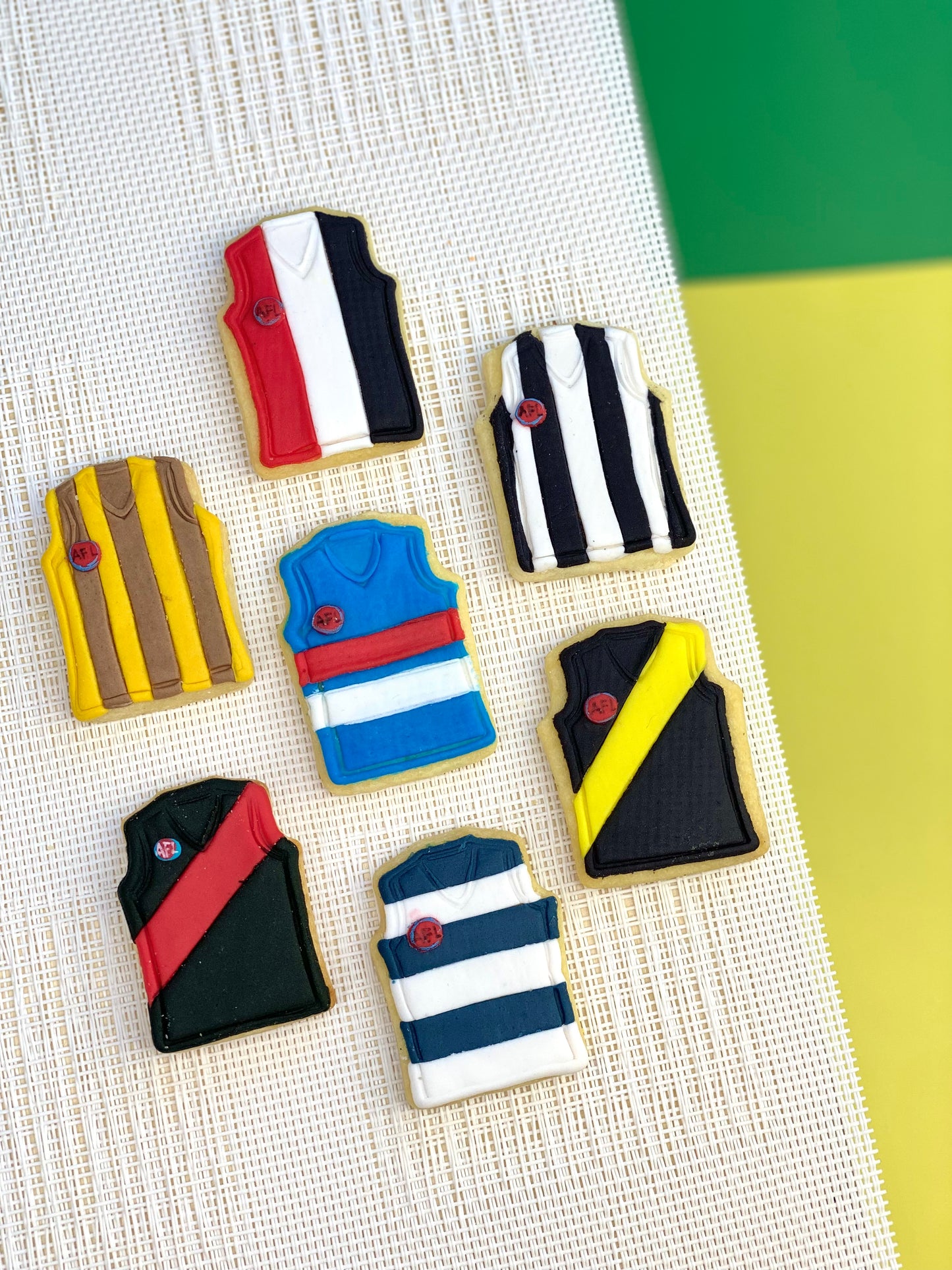 AFL Football Jumper cookies